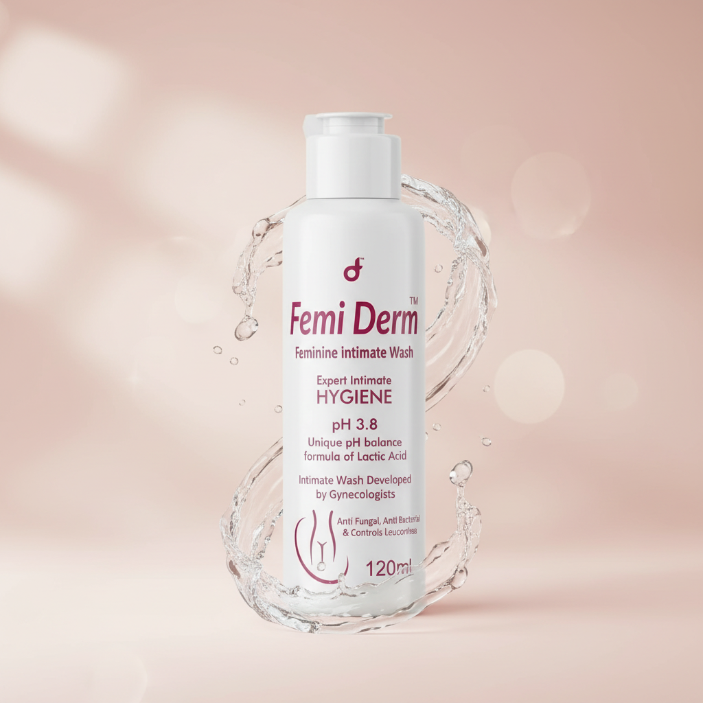 Femi Derm Feminine Intimate Wash (120ml)