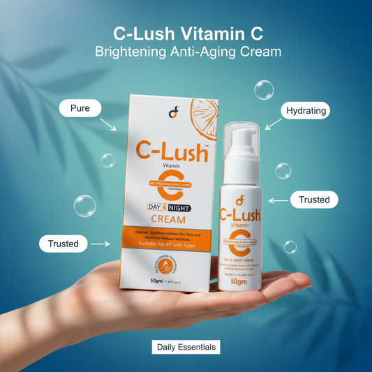 C-Lush Vitamin C Day & Night Cream (50g)