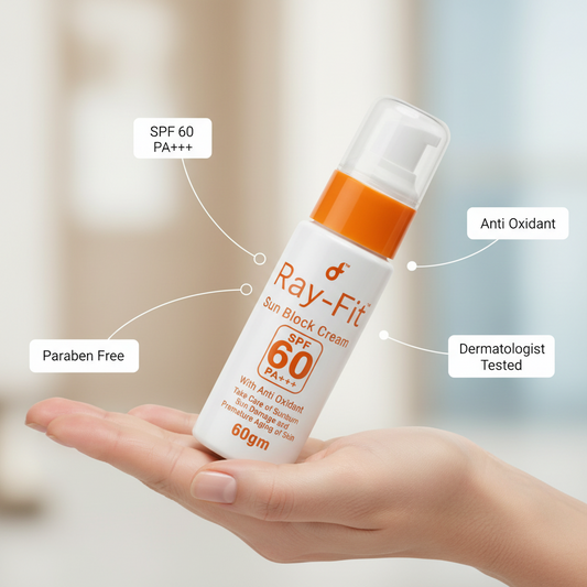 Ray-Fit Sunblock SPF 60 Cream (60g)