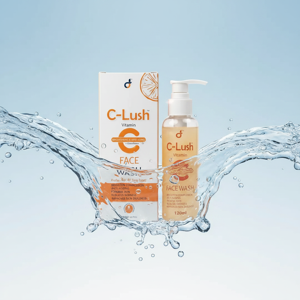 C-Lush Vitamin C Face Wash (120ml)