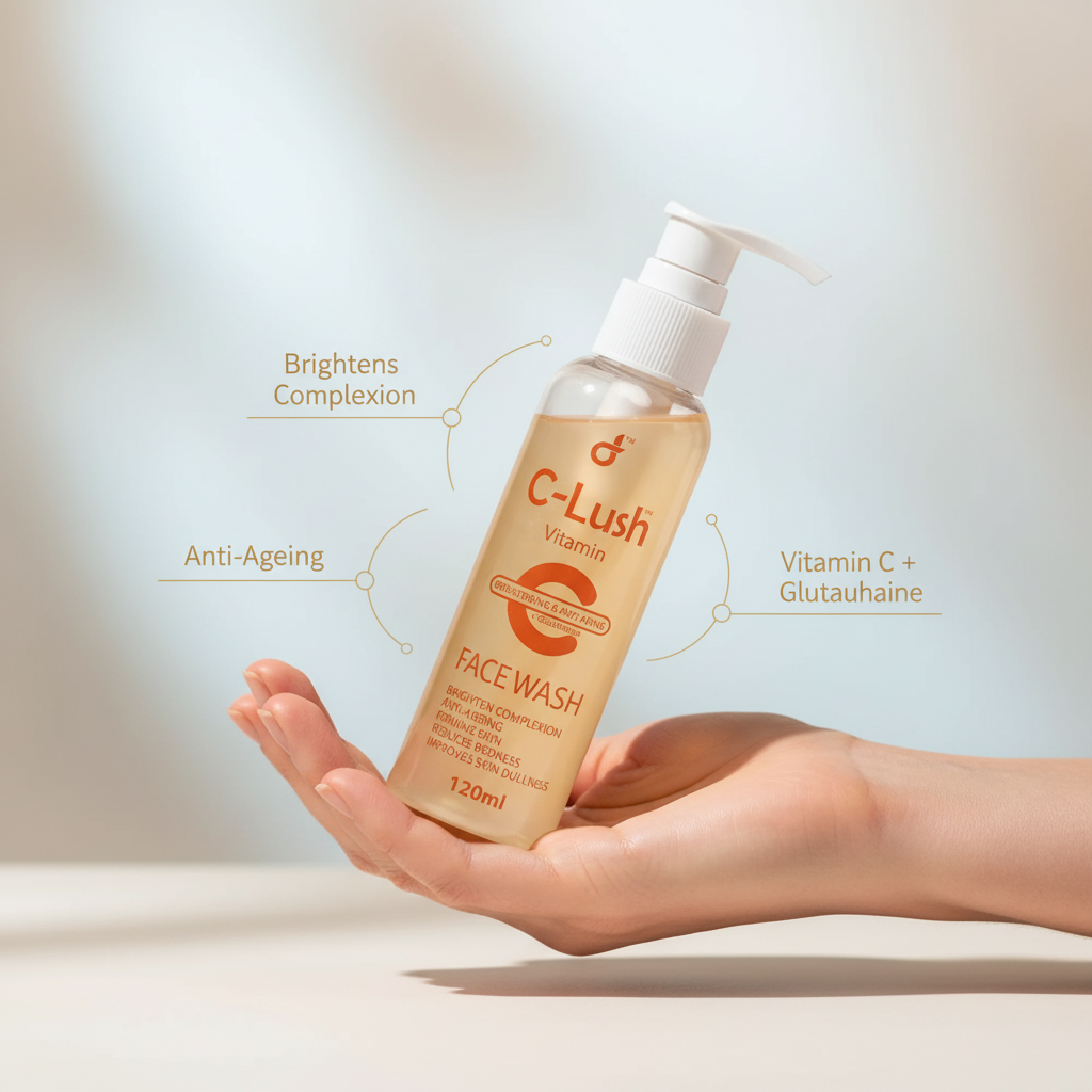 C-Lush Vitamin C Face Wash (120ml)