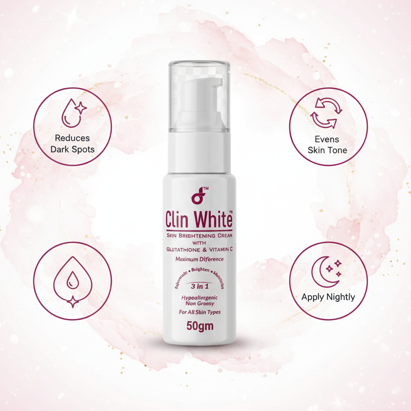Clin White Skin Brightening Cream (50g)