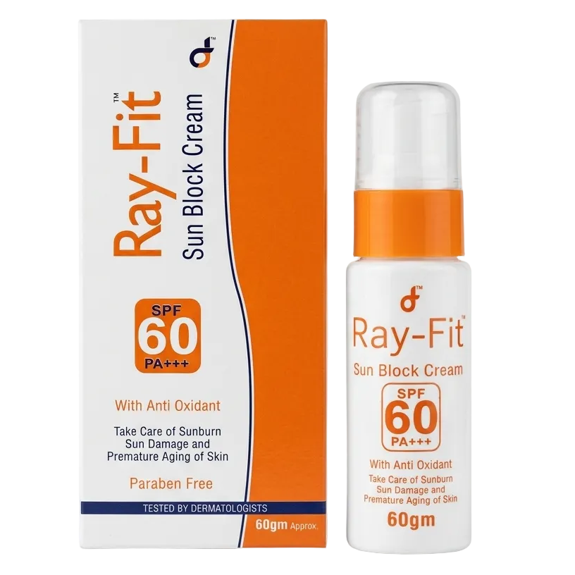 Ray-Fit Sunblock SPF 60 Cream (60g)