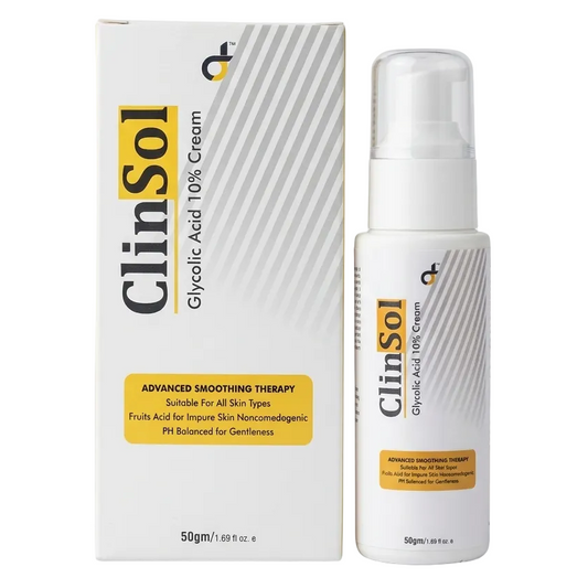 ClinSol Glycolic Acid 10% Cream (50g)