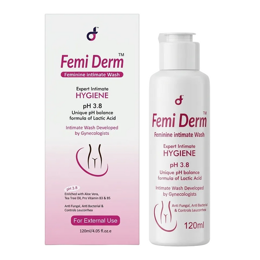 Femi Derm Feminine Intimate Wash (120ml)