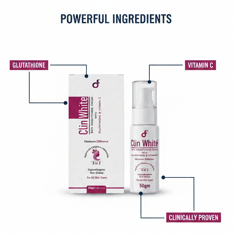 Clin White Skin Brightening Cream (50g)