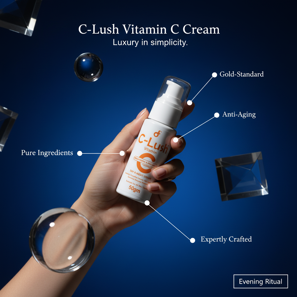 C-Lush Vitamin C Day & Night Cream (50g)