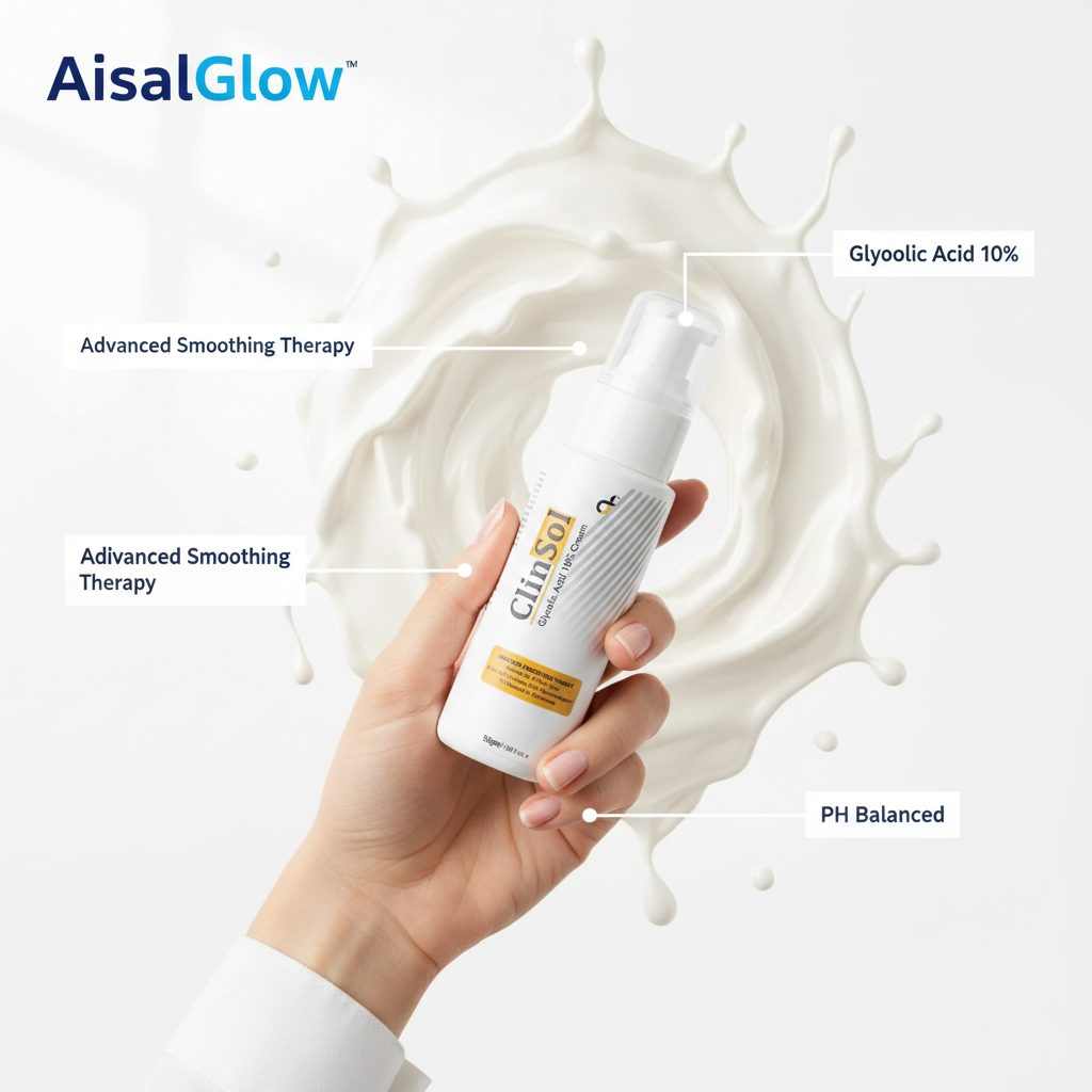 ClinSol Glycolic Acid 10% Cream (50g)