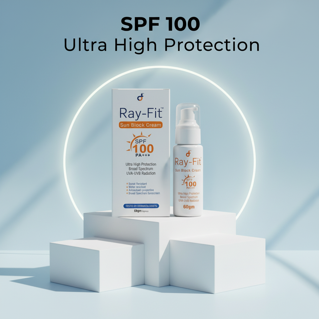 Ray-Fit Ultra Sunblock SPF 100 Cream (60g)