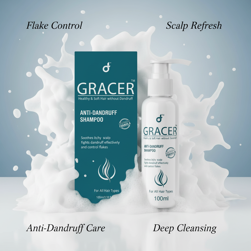 Gracer Anti-Dandruff Shampoo (100ml)