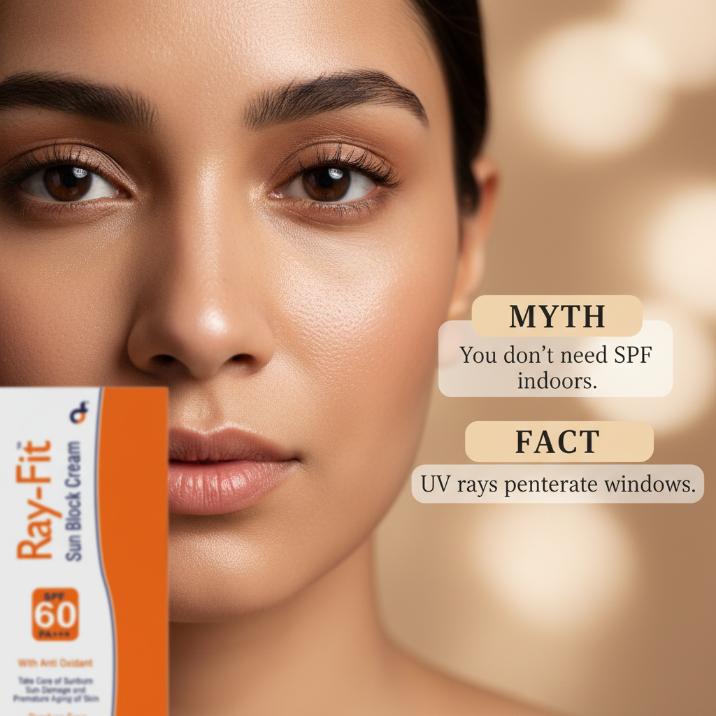 Ray-Fit Sunblock SPF 60 Cream (60g)