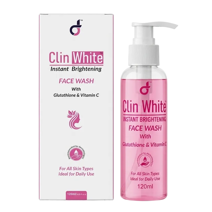 Clin White Brightening Face Wash (120ml)