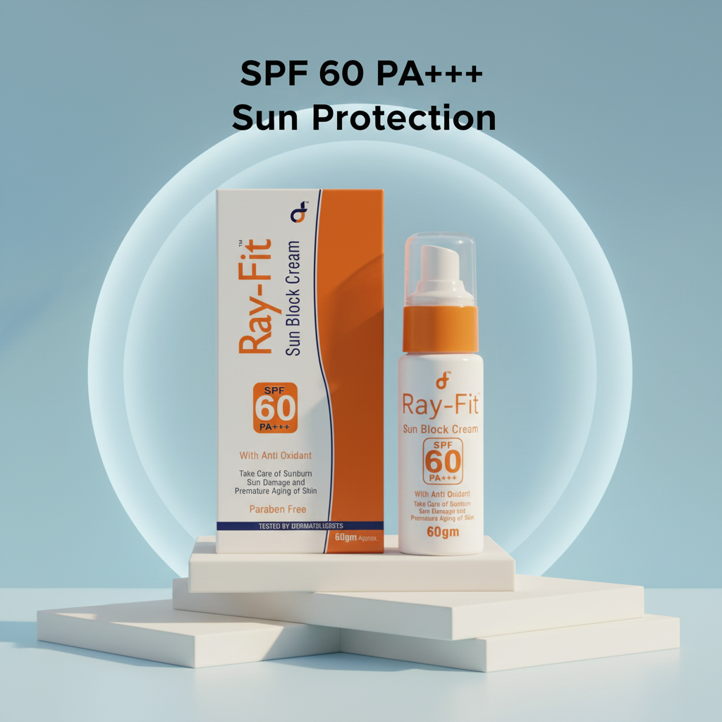 Ray-Fit Sunblock SPF 60 Cream (60g)