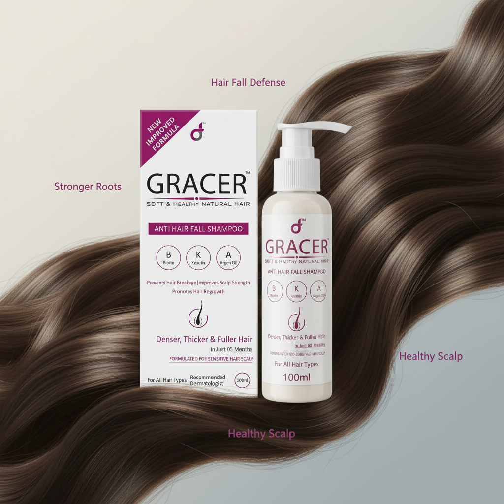 Gracer Anti Hair Fall Shampoo (100ml)