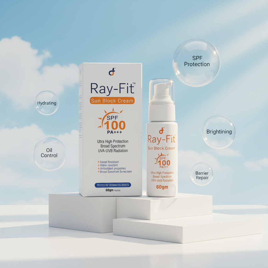 Ray-Fit Ultra Sunblock SPF 100 Cream (60g)
