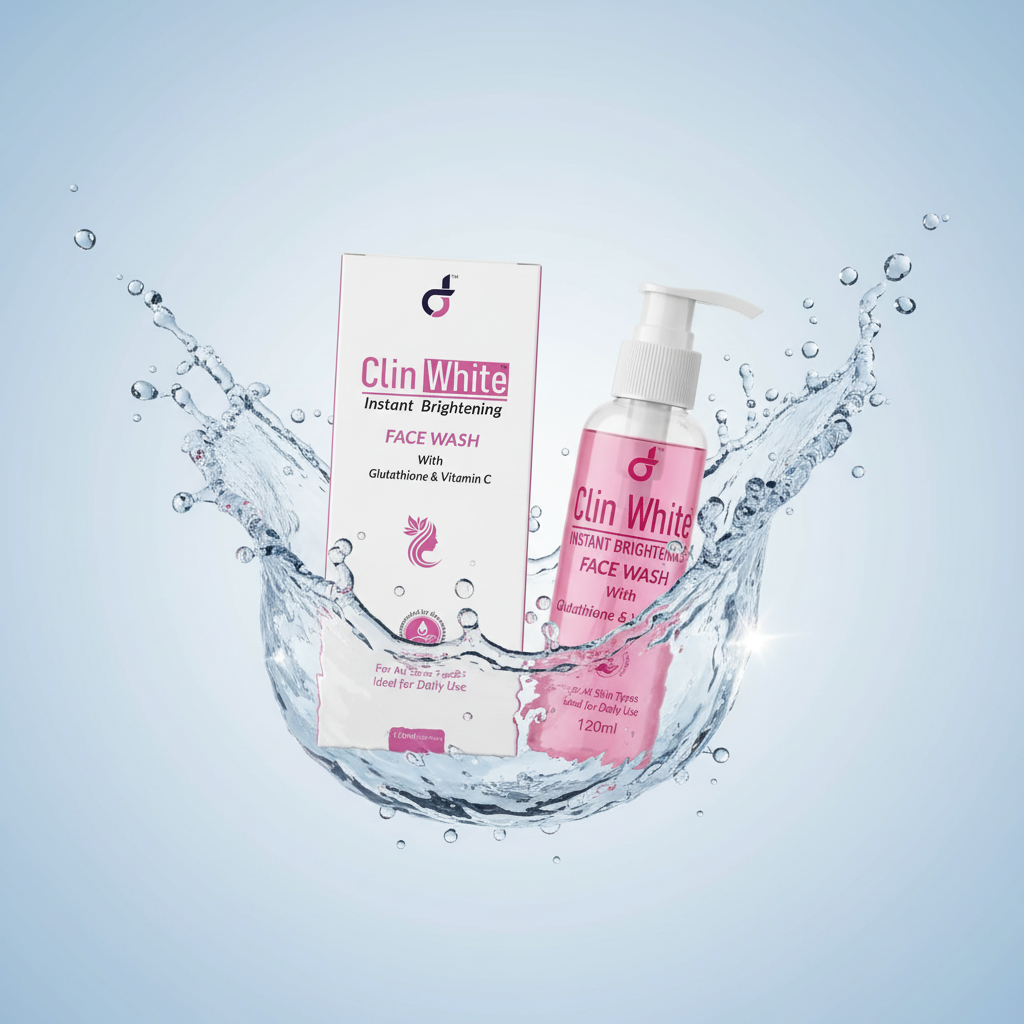 Clin White Brightening Face Wash (120ml)
